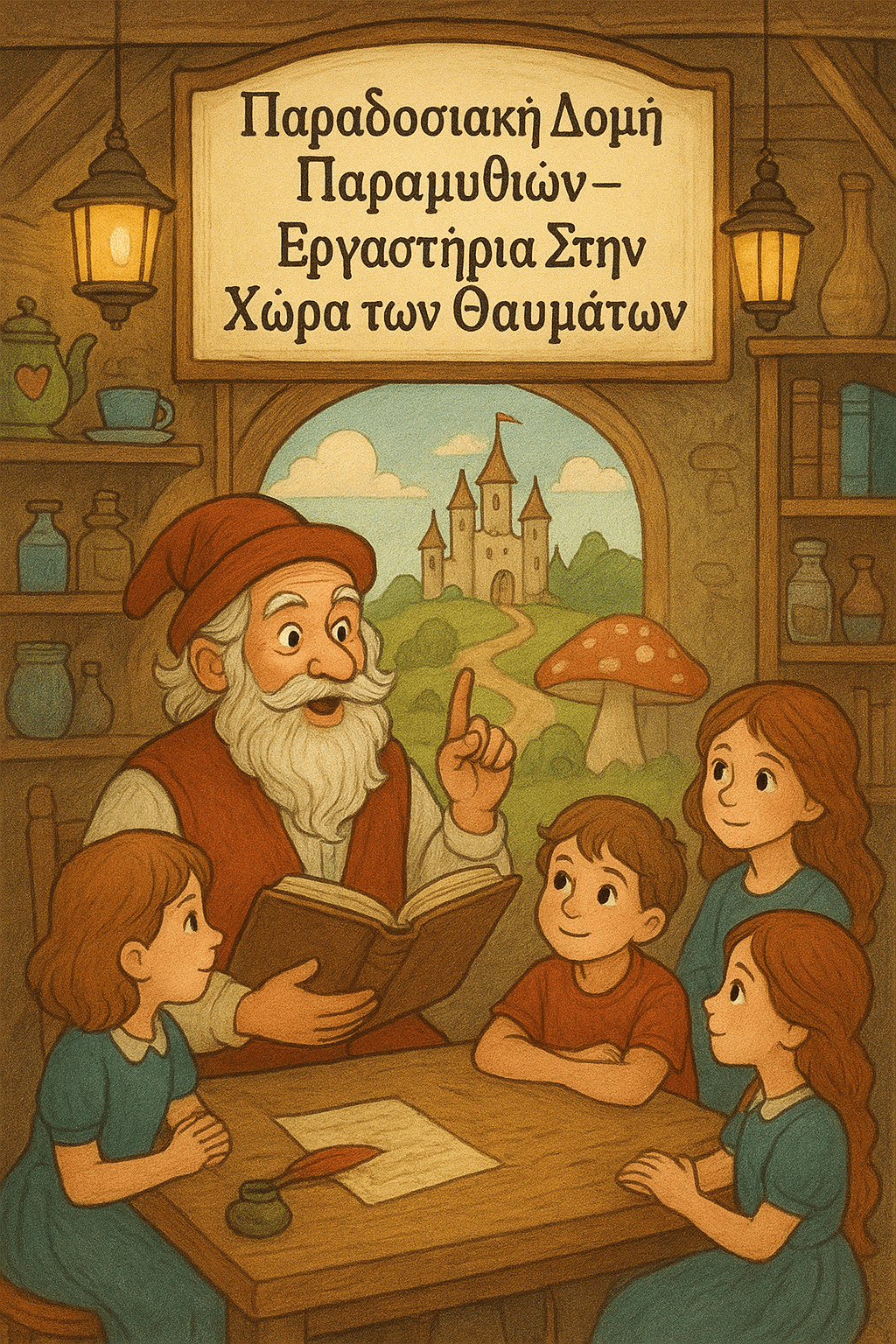 Πρoστατευμένο: Παραδοσιακή Δομή Παραμυθιών – Εργαστήρια Μάθημα No 13 & Νο 16 Στην Χώρα των&nbsp;Θαυμάτων