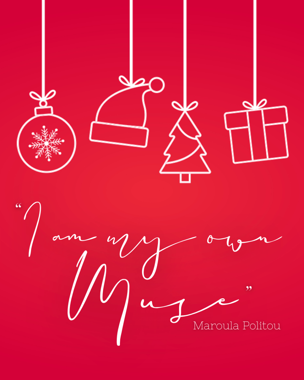 Πρoστατευμένο: 20 Δεκεμβρίου 2025: I am My Own&nbsp;Muse